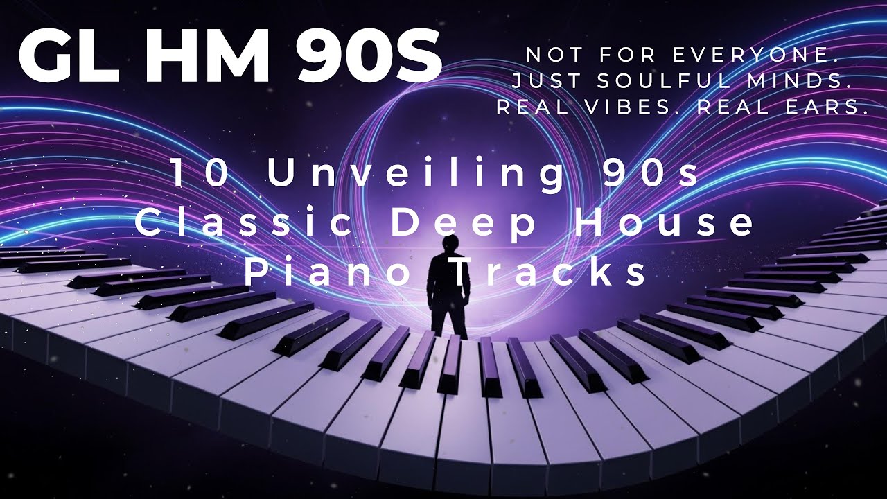 10 Discover 90s Classic Deep House Piano Tracks 🎶 | Soulful Grooves & Vinyl Vibes