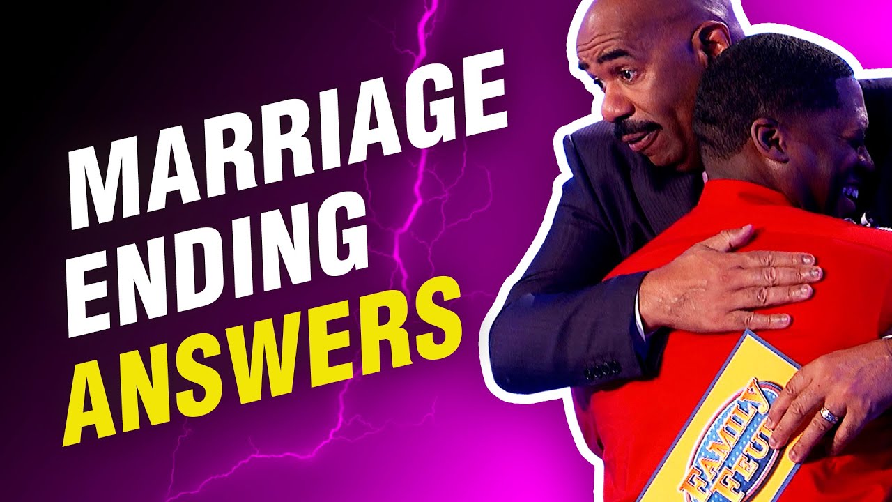 Hilarious Family Feud Answers That Could End a Marriage 😂