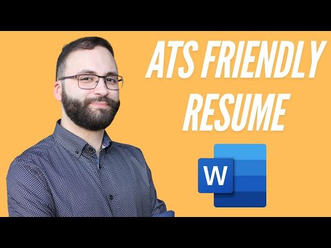 Create ATS-Friendly Resumes in Word 📝
