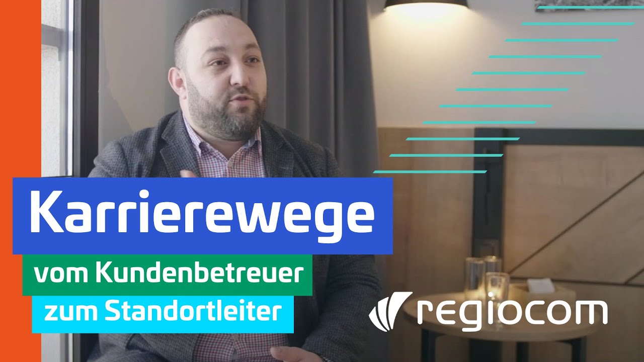 Karriere bei regiocom: Issam vom Kundenbetreuer zum Standortleiter 🚀
