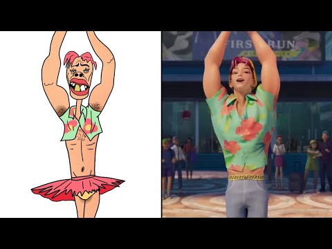 Soda Pop - KPop Demon Hunters Funny Drawing Meme Part 2