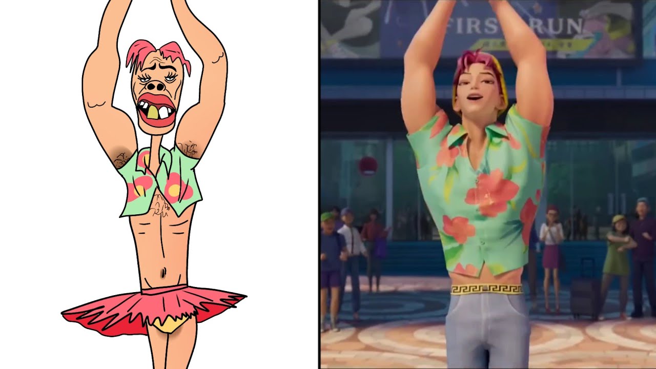 Soda Pop KPop Demon Hunters Meme Part 2 ๐ | Funny Drawing Compilation