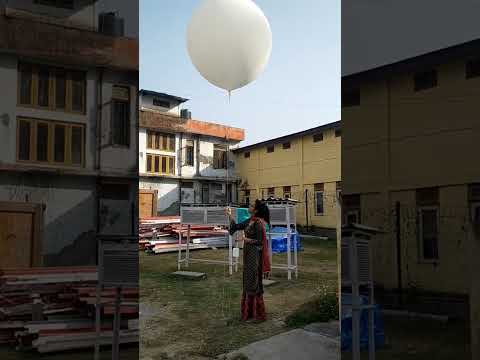 Weather balloon | Mausam Vibhag | India meteorological department
