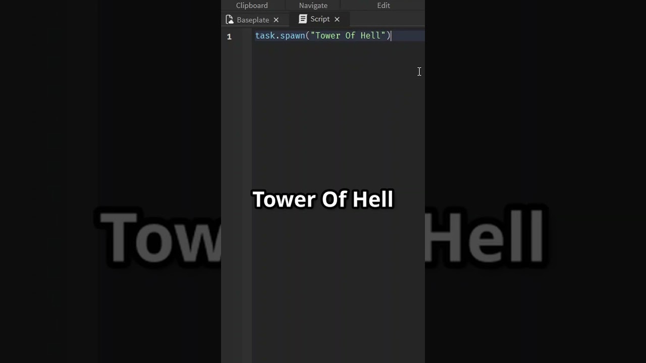 Creating a Roblox Game with a Single Line of Code