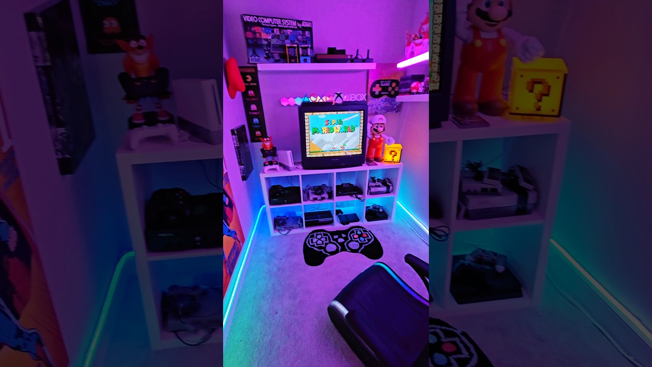 Transforming My Closet into a Retro Gaming Space ๐ฎ