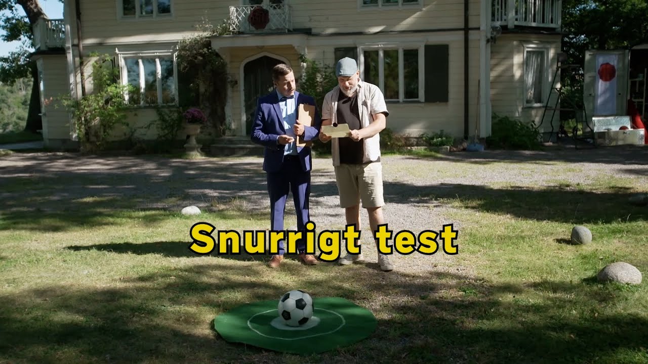 Snurrigt Test – Hilarvigt Nytt Humorprogram med Babben och David 🎉
