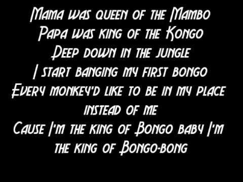King Of The Bongo - Manu Chao Lyrics
