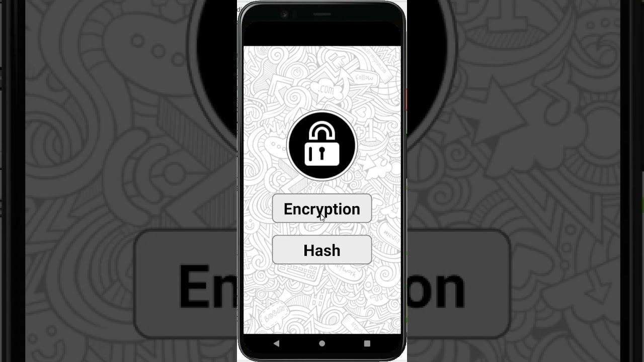 Android Text Encryption with Multiple Algorithms