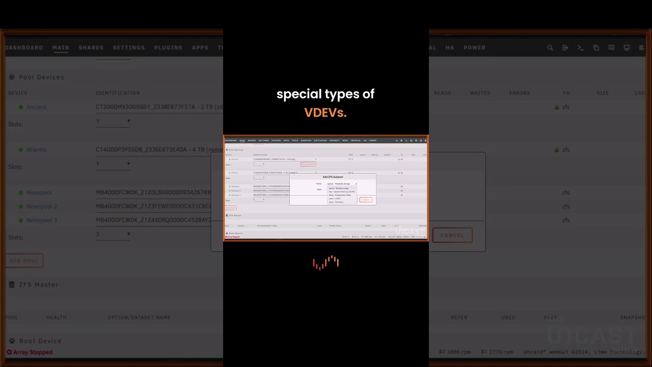 Unraid 7 Introduces ZFS Subpools & Features 🚀
