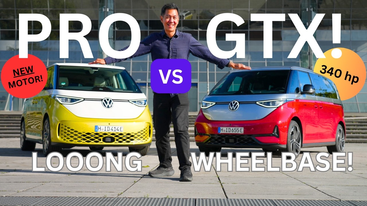 Volkswagen ID.Buzz GTX & Pro LWB MY2025 Review