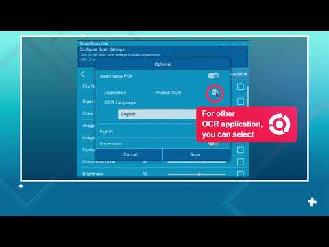 Create Searchable PDFs with Plustek SmartScan π