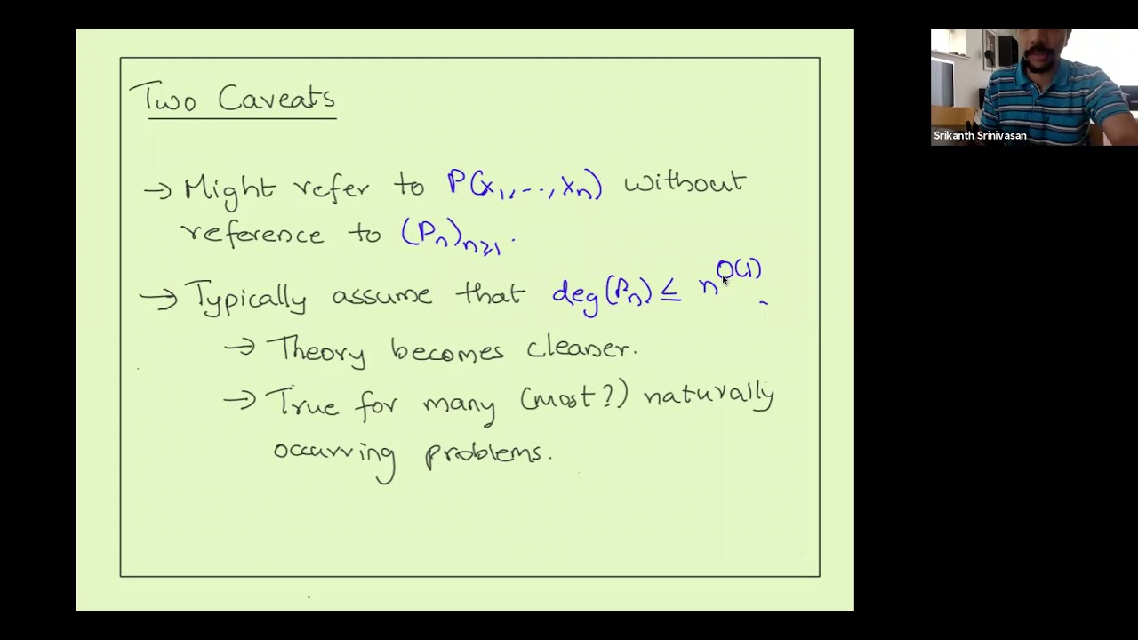 Algebraic Complexity Unveiled: Srikanth Srinivasan's GCT2022 Lecture 📚