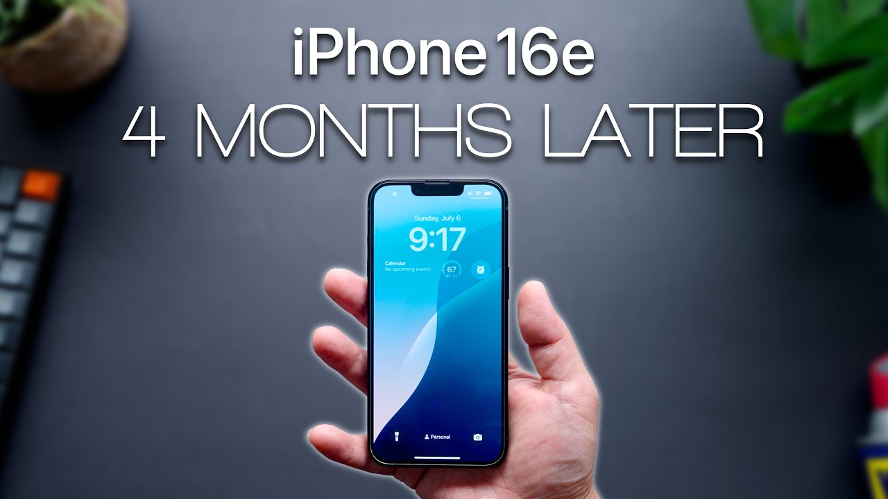 iPhone 16e 4 Months Later – Honest Review 📱