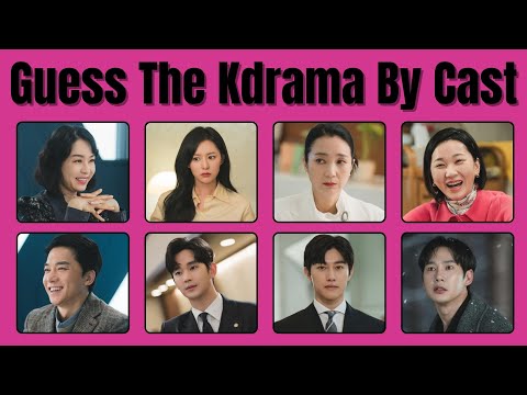 Guess The Kdrama By Cast | Kdrama Quiz | Funquestic