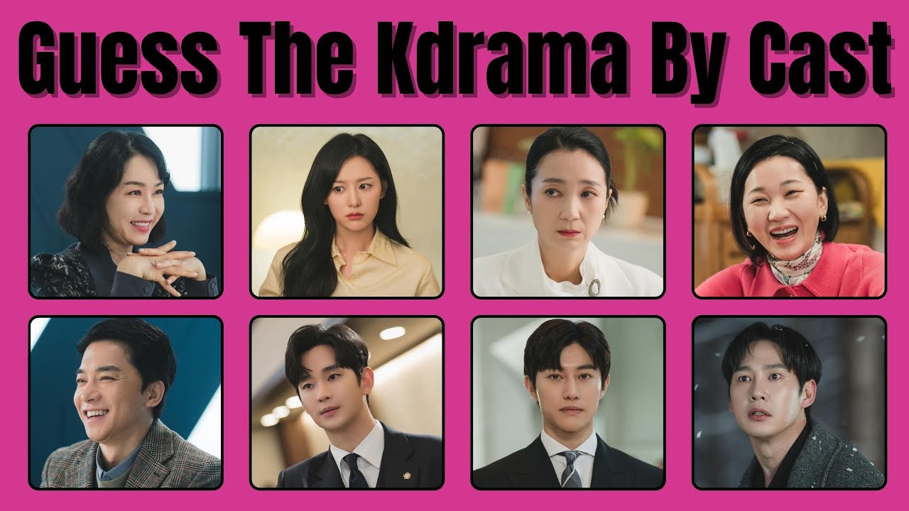 Can You Guess the K-Drama Just by Its Cast? π¬ Ultimate Challenge!