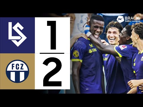 HIGHLIGHTS | Lausanne-Sport vs FC Zürich 1:2