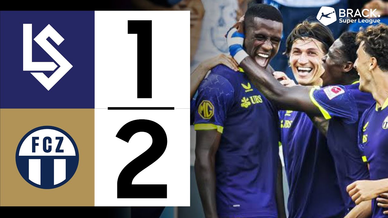 Exciting Comeback! FC Zürich Edges Past Lausanne-Sport 2-1 ⚽