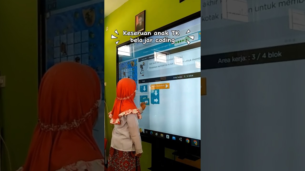 Seru dan Mudah! Anak TK Mulai Belajar Coding π