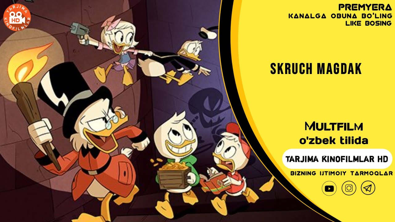 Skruch Magdak Uzbek Multfilm 🌟