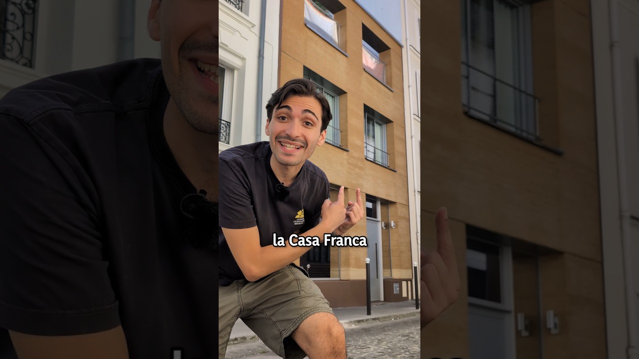 Immeuble en terre crue au cœur de Paris 🏢