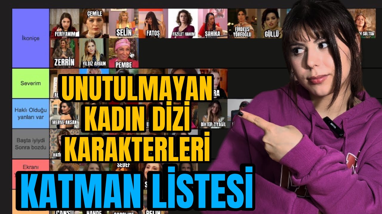 Türk Kadın Dizi Karakterleri Sıralaması ve Analizi 🎬