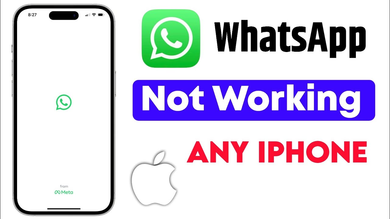 WhatsApp Not Working iPhone | How to Fix WhatsApp Not Working iPhone | WhatsApp Problem iOS 