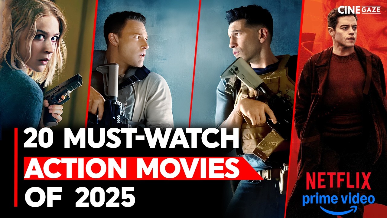 Top 20 Action Movies of 2025 (So Far) 🎬