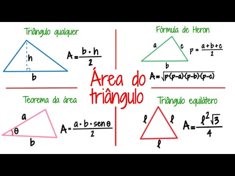 6 MANEIRAS DE CALCULAR A ÁREA DO TRIÂNGULO (COM EXEMPLOS)