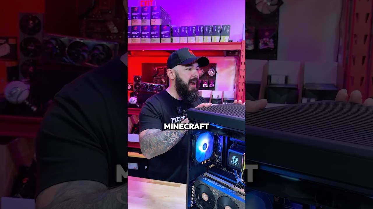 Gaming PC with RTX 5080 for Minecraft 🎮