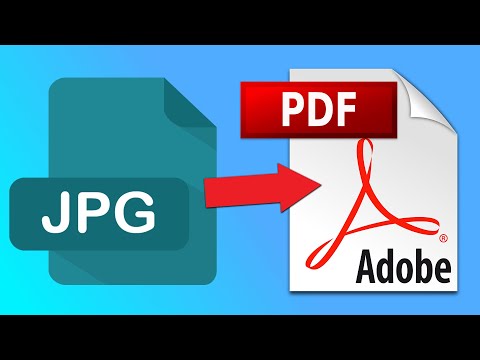 How to Convert JPG to PDF File on Laptop/PC (Quick)