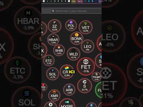 TRUMP PLONGE le MARCHÉ CRYPTO dans le ROUGE à NOUVEAU ! 📉 #crypto #bitcoin #altcoins #trump