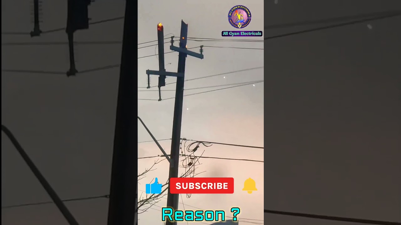 Urgent! Damaged Electric Pole Causes Power Outage β‘