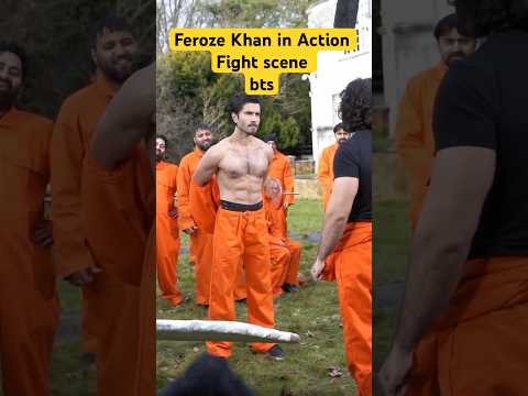 Behind the Bars Feroze Khan’s Intense Jail Fight Scene #BehindTheScenes #FerozeKhan