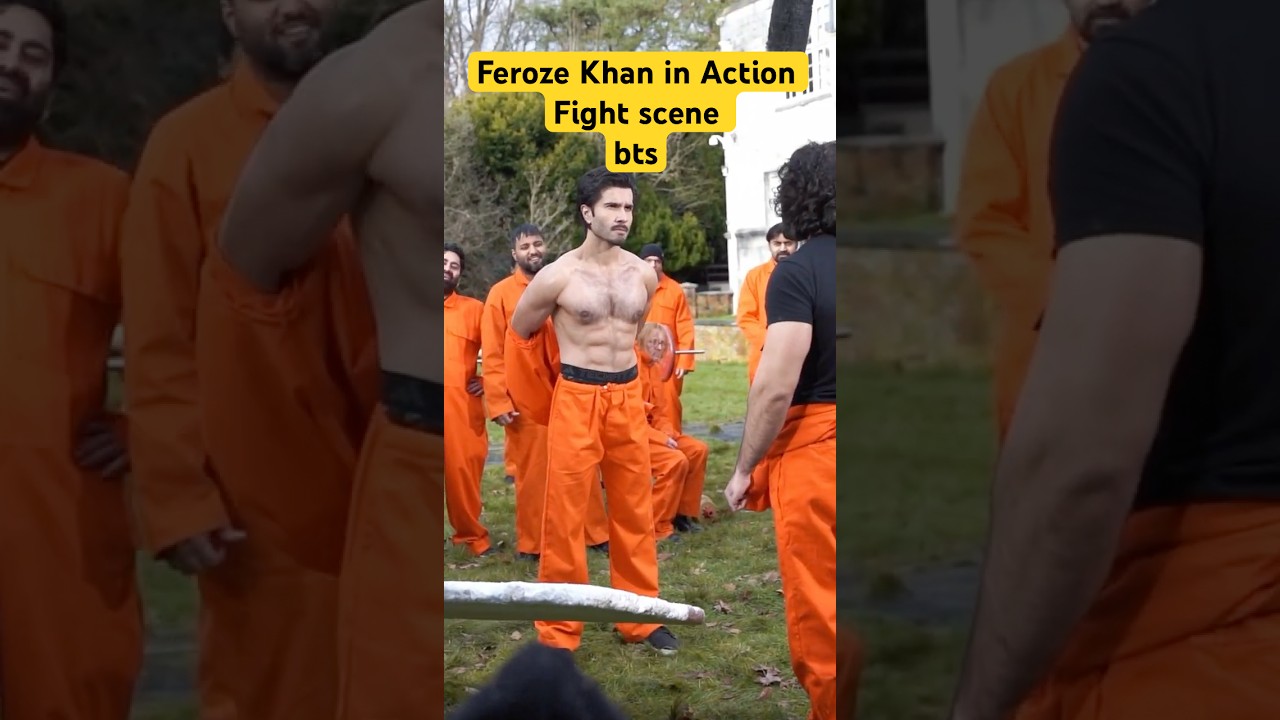 Behind the Scenes of Feroze Khan’s Intense Jail Fight Scene 🎬