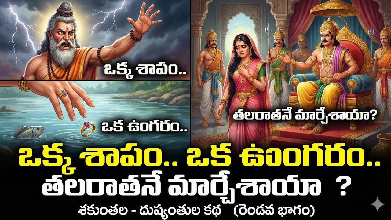 శకుంతల - దుశ్శంతుడు (భాగం 2): దివ్య ప్రేమ కథ | Shakunthala & Dushyantha Part 2 ✨