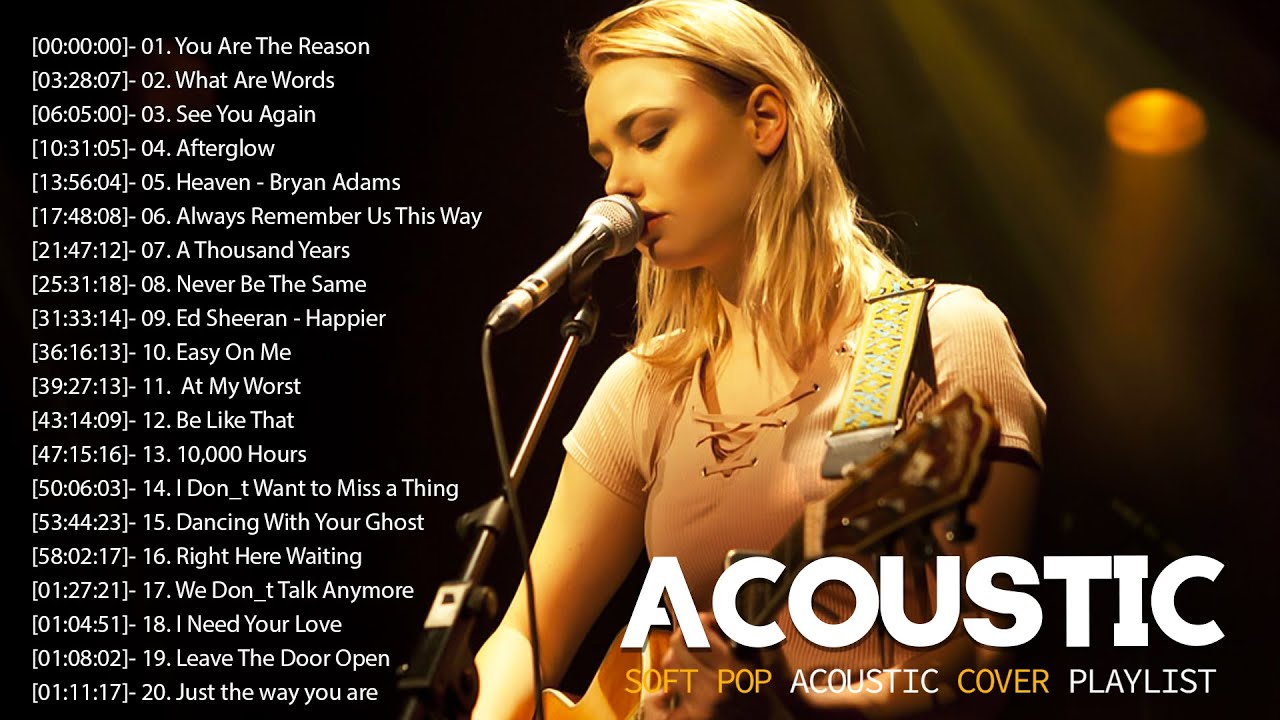 Top Acoustic Covers of 2025 🎸