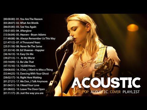 Best Acoustic Songs Collection | Acoustic 2025 | Top Acoustic Covers of Popular Hits 2025