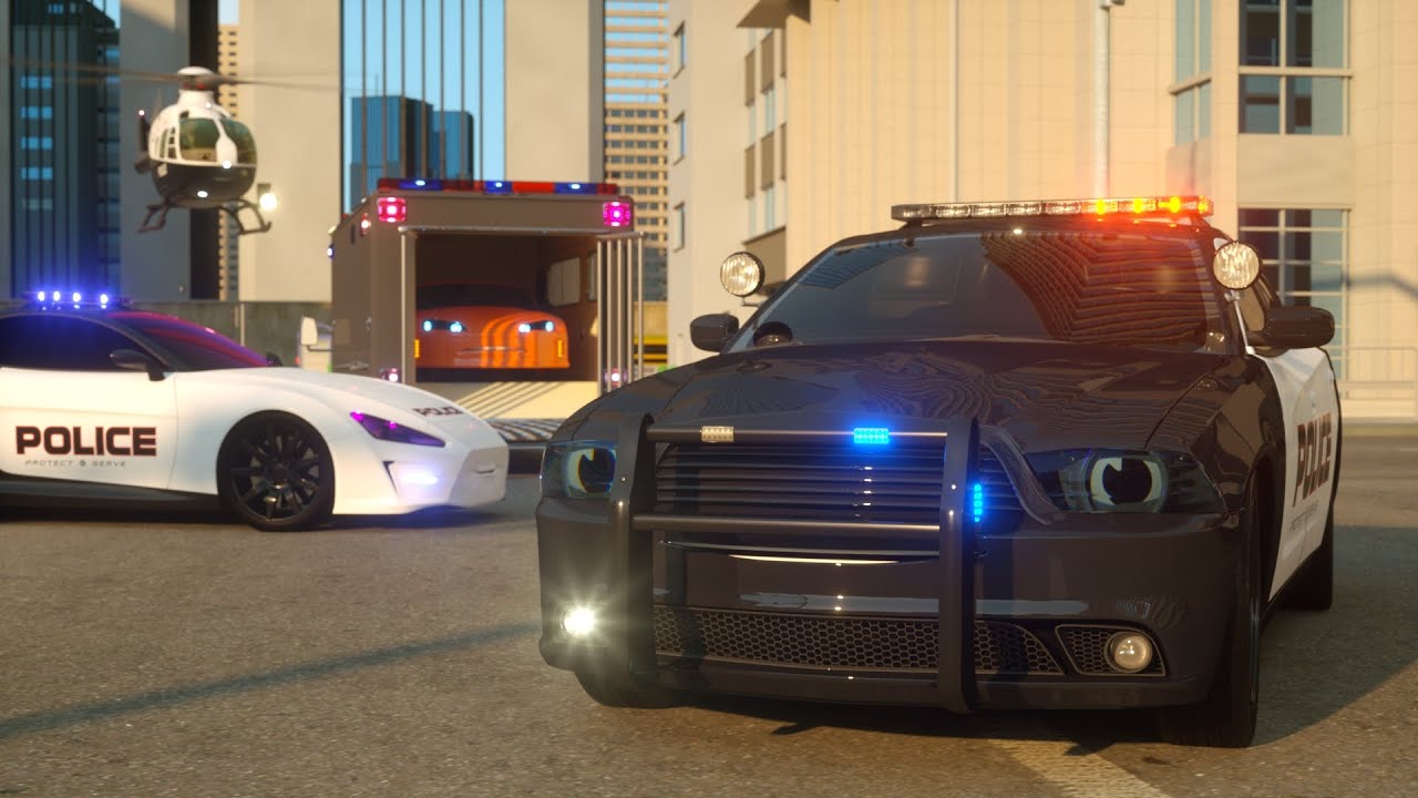 Meet Sergeant Cooper: The Brave Police Car in Real City Heroes 🚓