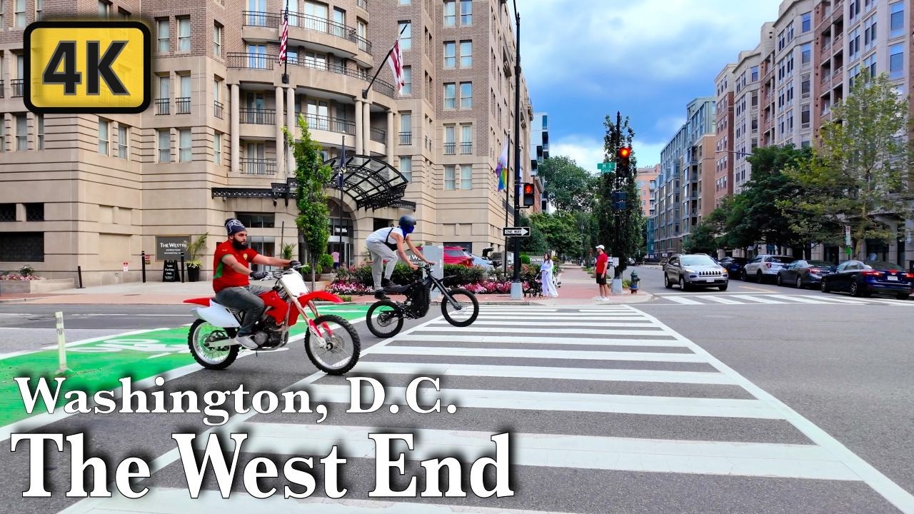 Washington DC Downtown Walking Tour in 4K 🇺🇸