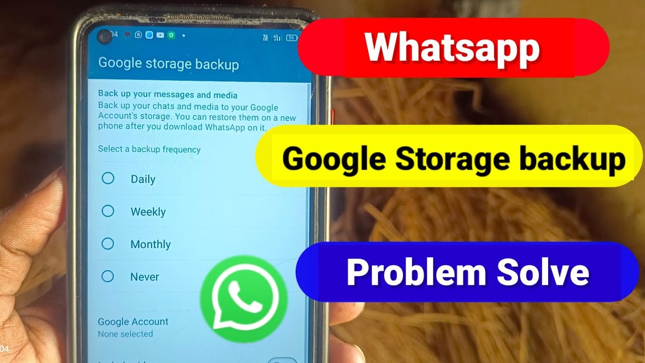Google Storage Backup for WhatsApp & Drive 📱