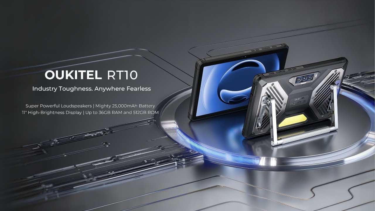 OUKITEL - RT10 Rugged Industrial Edition | Reliable, All-Weather Protection for Industrial Use