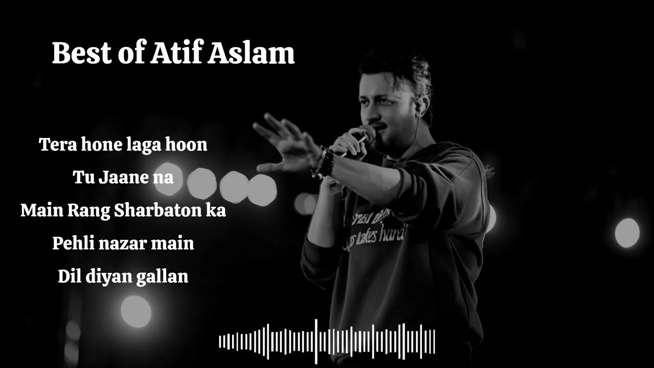 Top 5 Romantic Songs by Atif Aslam 🎶 | Heartfelt Bollywood Hits & Audio Jukebox