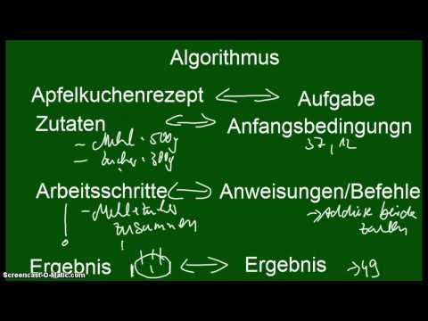 Grundlagen Informatik - Algorithmus