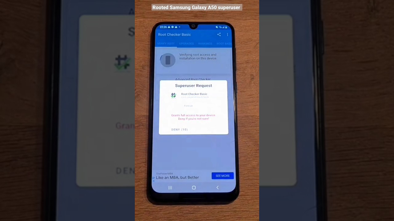Root Samsung Galaxy A50 for Superuser Access 🔓