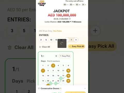 #TheUAELottery | 31/05/2025 #TheUAELottery #lotterywinner  @theuaelottery #shorts ​@theuaelottery​