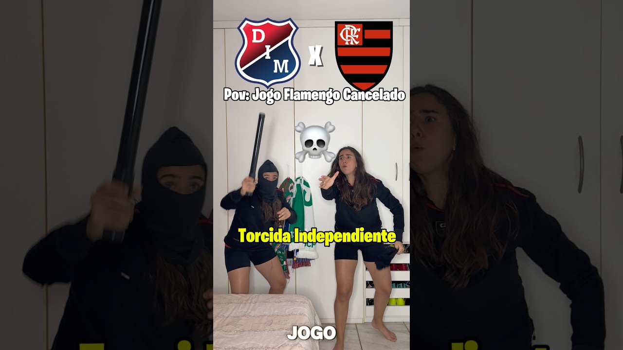 FLAMENGO X INDEPENDIENTE MEDELLIN CANCELADO!!⚽️☠️🥊