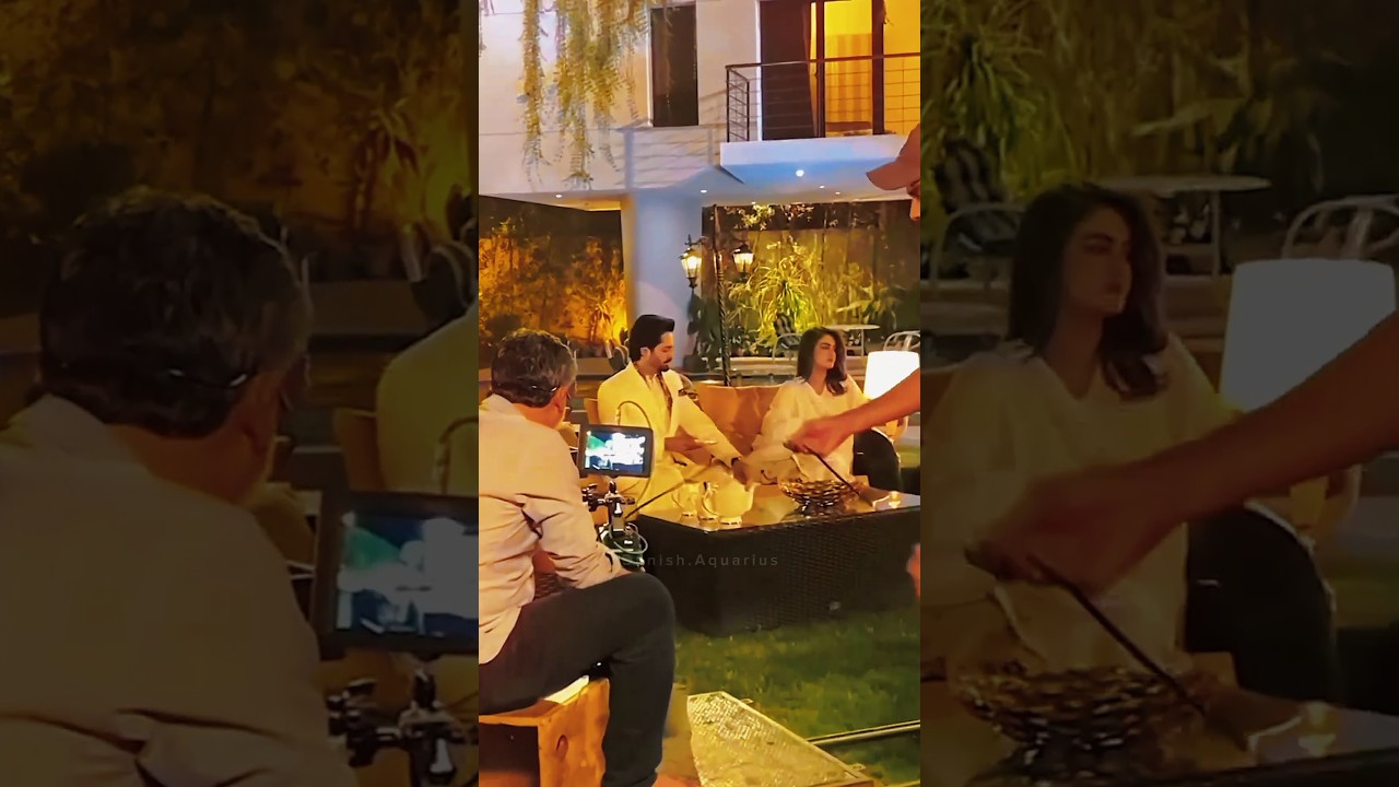 Jaan Nisar Ep 50 BTS: Danish Taimoor & Hiba Bukhari ❤️