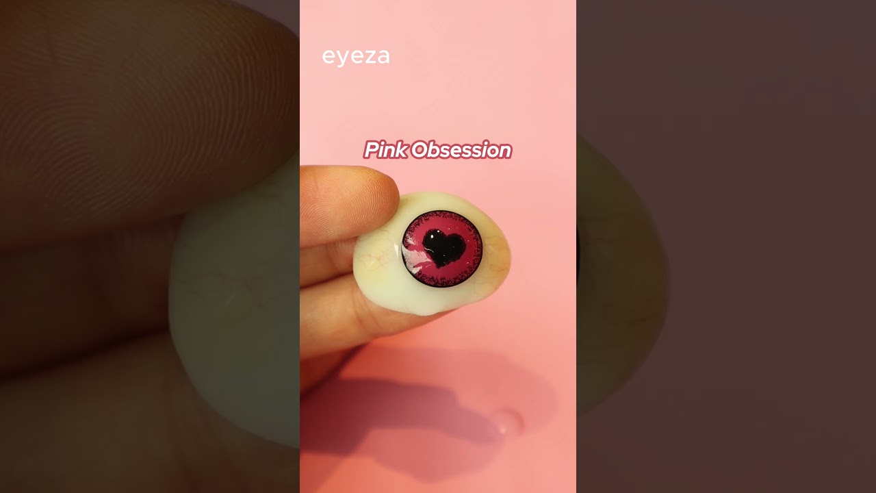 Blurred Vision? Sparkle Pink & Pink Obsession Lenses $39