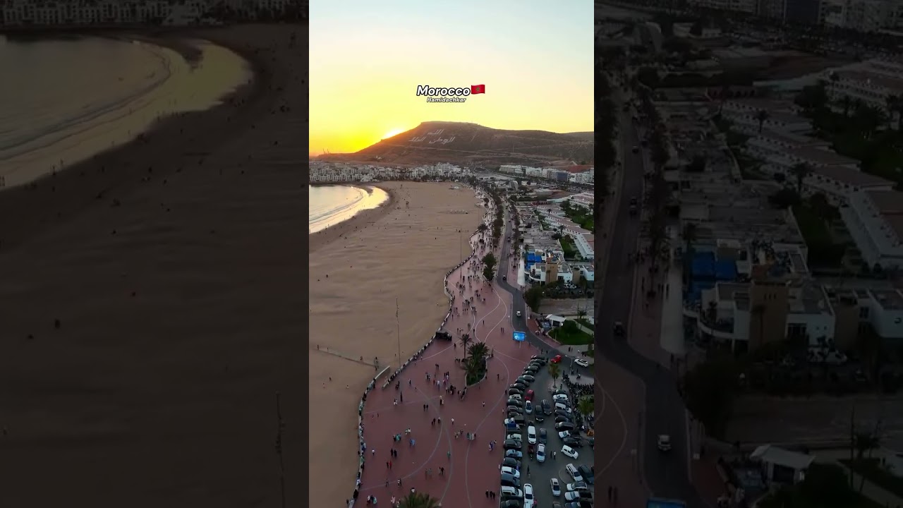 Agadir Vue Aérienne Époustouflante 🌅