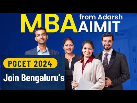 Adarsh AIMIT Bangalore, PGCET 2025 updates, Pgcet mba review, fees, Top MBA colleges in Karnataka
